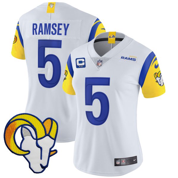 Women's Rams Vapor Limited Jersey V2 - All Stitched - Image 24