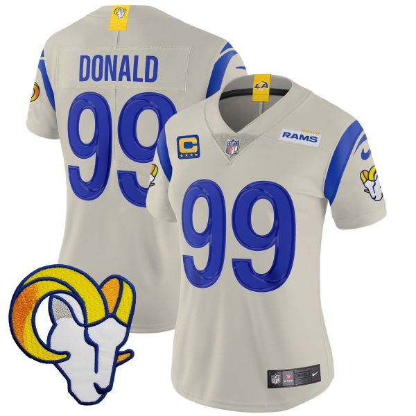 Women's Rams Vapor Limited Jersey V2 - All Stitched - Image 25