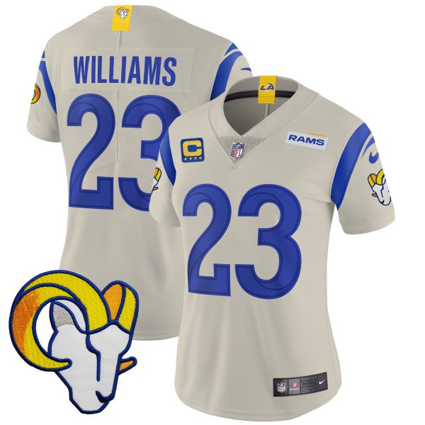 Women's Rams Vapor Limited Jersey V2 - All Stitched - Image 28