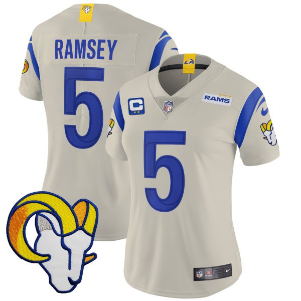 Women's Rams Vapor Limited Jersey V2 - All Stitched - Image 30