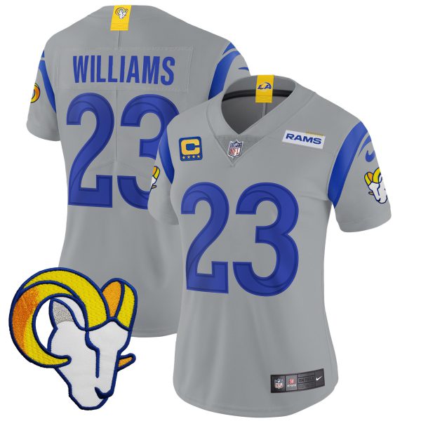 Women's Rams Vapor Limited Jersey V2 - All Stitched - Image 34