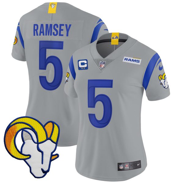 Women's Rams Vapor Limited Jersey V2 - All Stitched - Image 36