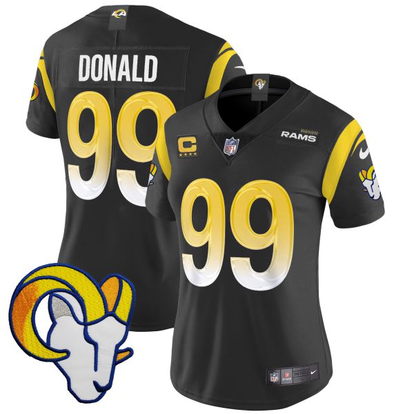 Women's Rams Vapor Limited Jersey V2 - All Stitched - Image 37
