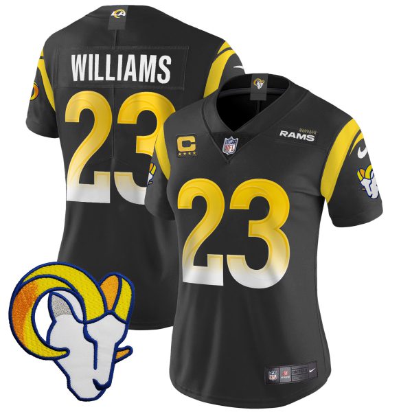 Women's Rams Vapor Limited Jersey V2 - All Stitched - Image 40