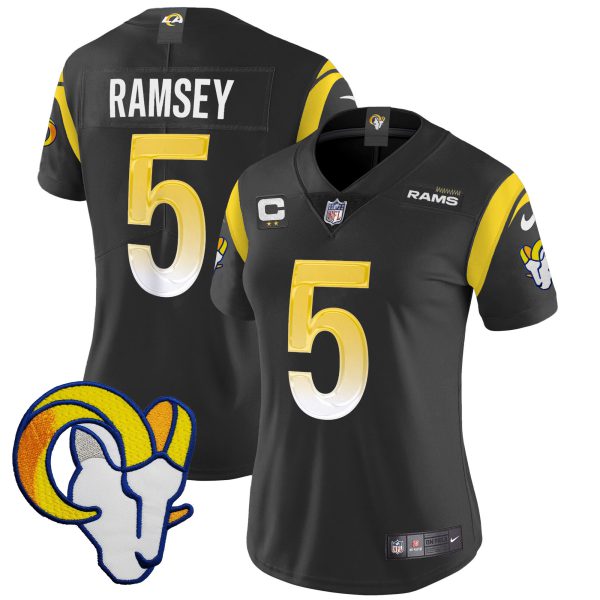 Women's Rams Vapor Limited Jersey V2 - All Stitched - Image 42
