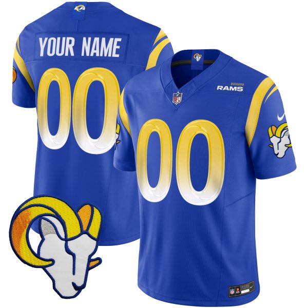 Rams Vapor Limited Custom Jersey V2 - All Stitched - Image 3