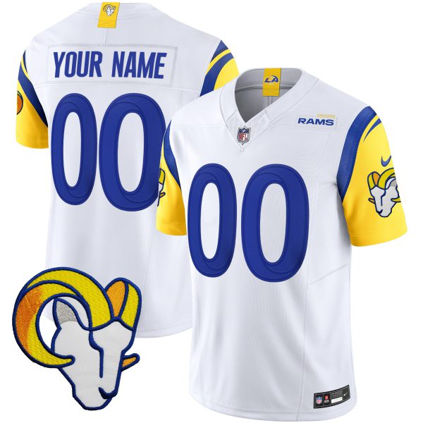 Rams Vapor Limited Custom Jersey V2 - All Stitched - Image 4