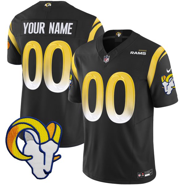 Rams Vapor Limited Custom Jersey V2 - All Stitched - Image 7