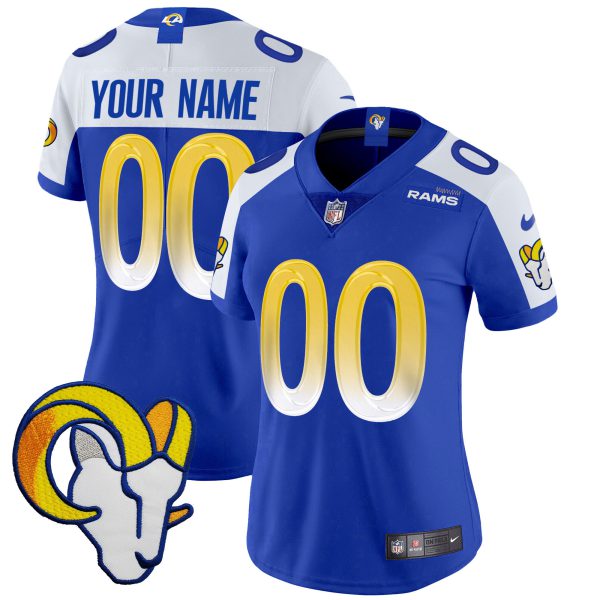 Rams Vapor Limited Custom Jersey V2 - All Stitched - Image 8