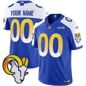 Rams Vapor Limited Custom Jersey V2 - All Stitched