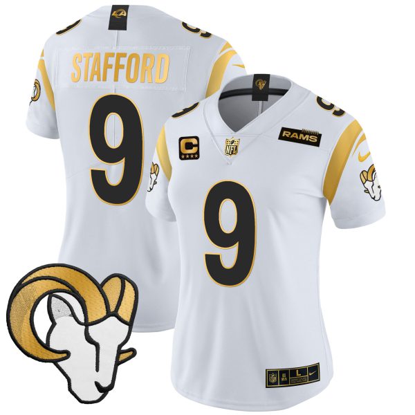 Women's Los Angeles Rams 2024 Gold Vapor Limited Jersey - All Stitched - Image 9