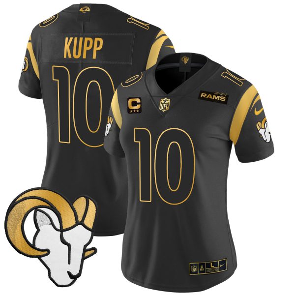 Women's Los Angeles Rams 2024 Gold Vapor Limited Jersey - All Stitched - Image 14