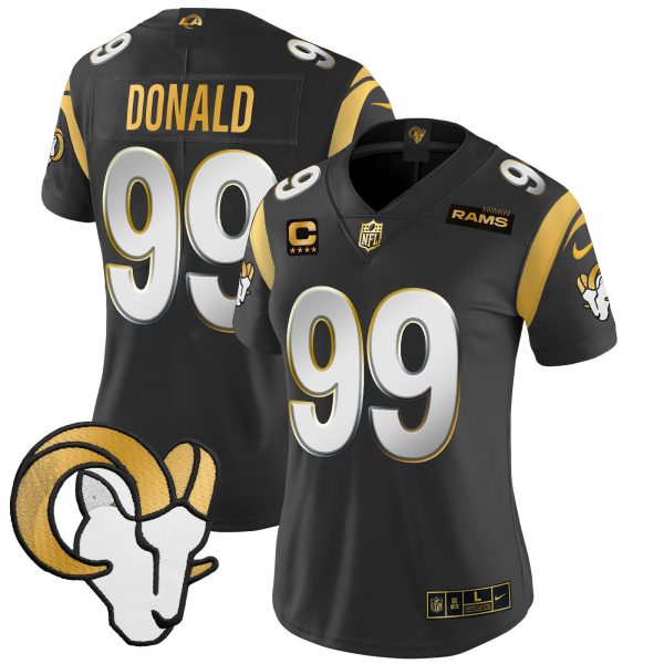 Women's Los Angeles Rams 2024 Gold Vapor Limited Jersey - All Stitched - Image 19