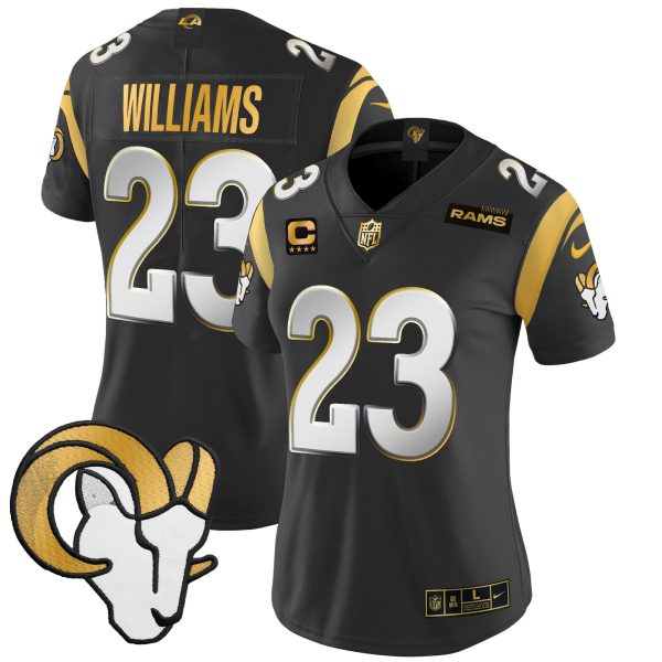 Women's Los Angeles Rams 2024 Gold Vapor Limited Jersey - All Stitched - Image 22