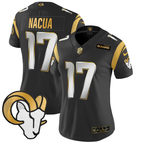 Women's Los Angeles Rams 2024 Gold Vapor Limited Jersey - All Stitched - Image 23