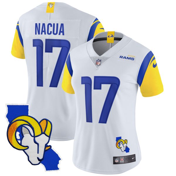 Women's Rams California Patch Vapor Limited Jersey - All Stitched - Image 23
