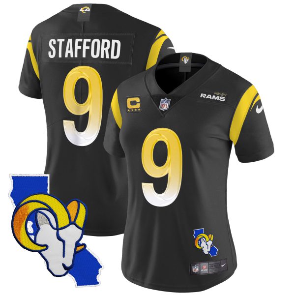 Women's Rams California Patch Vapor Limited Jersey - All Stitched - Image 39