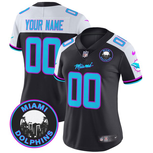 Dolphins "Miami Vice" Vapor Limited Custom Jersey V3 - All Stitched - Image 7