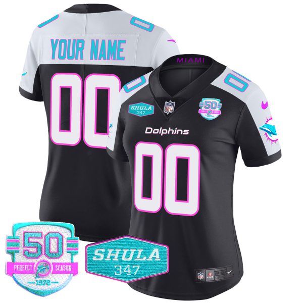 Dolphins "Miami Vice" Vapor Limited Custom Jersey V2 - All Stitched - Image 7