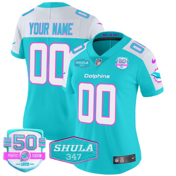 Dolphins "Miami Vice" Vapor Limited Custom Jersey V2 - All Stitched - Image 8
