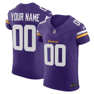 Vikings Vapor Elite Custom Jersey - All Stitched