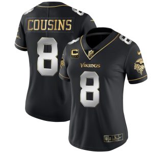 Women's Vikings White Gold & Black Gold - All Stitched