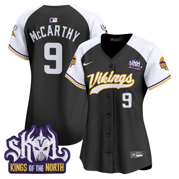 Women's Minnesota Vikings Kings Of The North Patch Vapor Premier Limited Jersey - All Stitched - Image 13