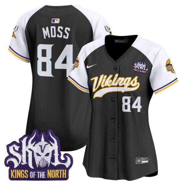 Women's Minnesota Vikings Kings Of The North Patch Vapor Premier Limited Jersey - All Stitched - Image 19