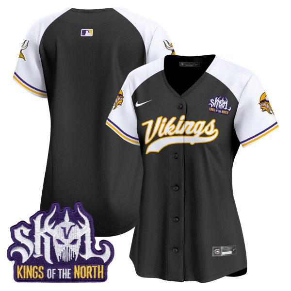 Women's Minnesota Vikings Kings Of The North Patch Vapor Premier Limited Jersey - All Stitched - Image 20
