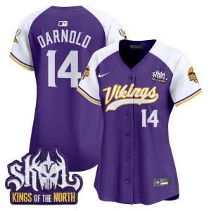 Women's Minnesota Vikings Kings Of The North Patch Vapor Premier Limited Jersey - All Stitched