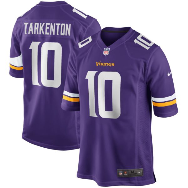 Fran Tarkenton Minnesota Vikings Purple Jersey - All Stitched