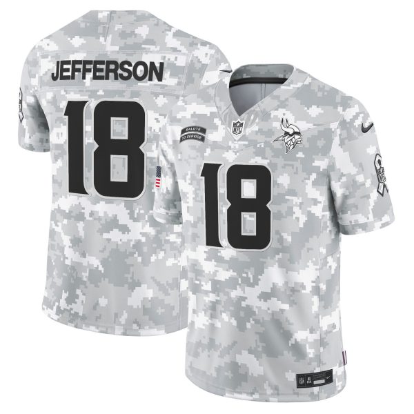 Men's Minnesota Vikings 2024 Salute to Service Vapor Limited Jersey - All Stitched - Image 2
