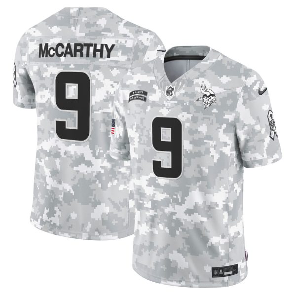Men's Minnesota Vikings 2024 Salute to Service Vapor Limited Jersey - All Stitched - Image 3