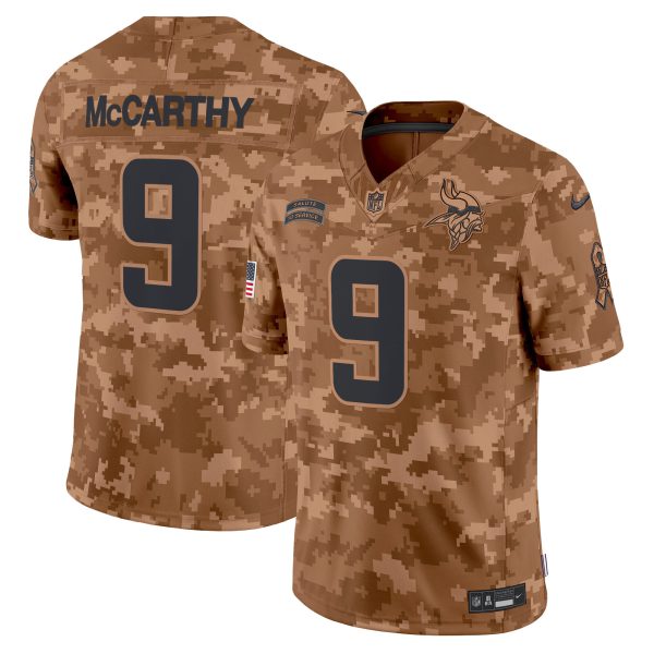 Men's Minnesota Vikings 2024 Salute to Service Vapor Limited Jersey - All Stitched - Image 14