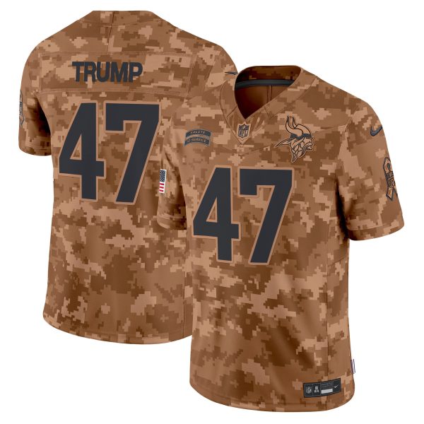 Men's Minnesota Vikings 2024 Salute to Service Vapor Limited Jersey - All Stitched - Image 21