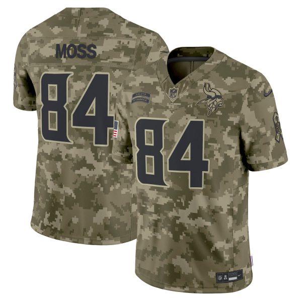 Men's Minnesota Vikings 2024 Salute to Service Vapor Limited Jersey - All Stitched - Image 31