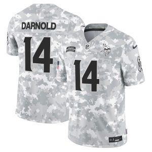 Men's Minnesota Vikings 2024 Salute to Service Vapor Limited Jersey - All Stitched