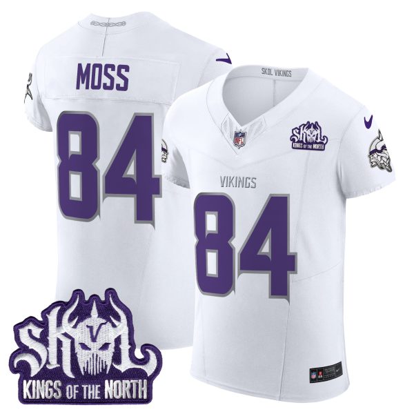 Men's Minnesota Vikings 2024 Winter Warrior Skol Patch Vapor Elite Jersey - All Stitched - Image 9