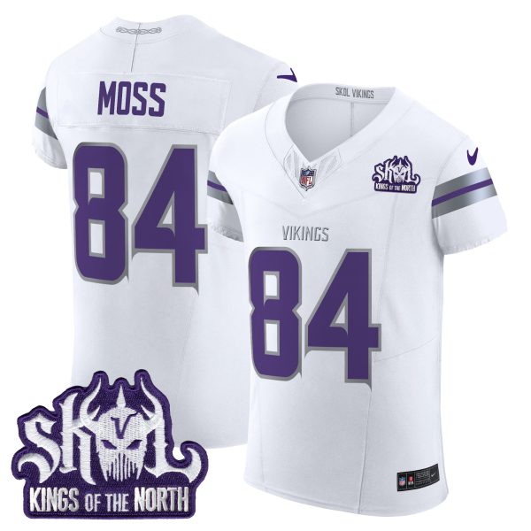 Men's Minnesota Vikings 2024 Winter Warrior Skol Patch Vapor Elite Jersey - All Stitched - Image 18
