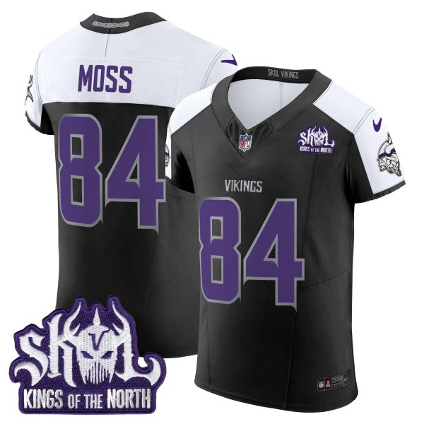 Men's Minnesota Vikings 2024 Winter Warrior Skol Patch Vapor Elite Jersey - All Stitched - Image 27