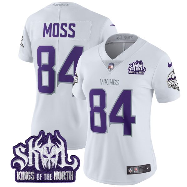 Women's Minnesota Vikings 2024 Winter Warrior Skol Patch Vapor Limited Jersey - All Stitched - Image 9