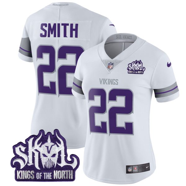 Women's Minnesota Vikings 2024 Winter Warrior Skol Patch Vapor Limited Jersey - All Stitched - Image 16