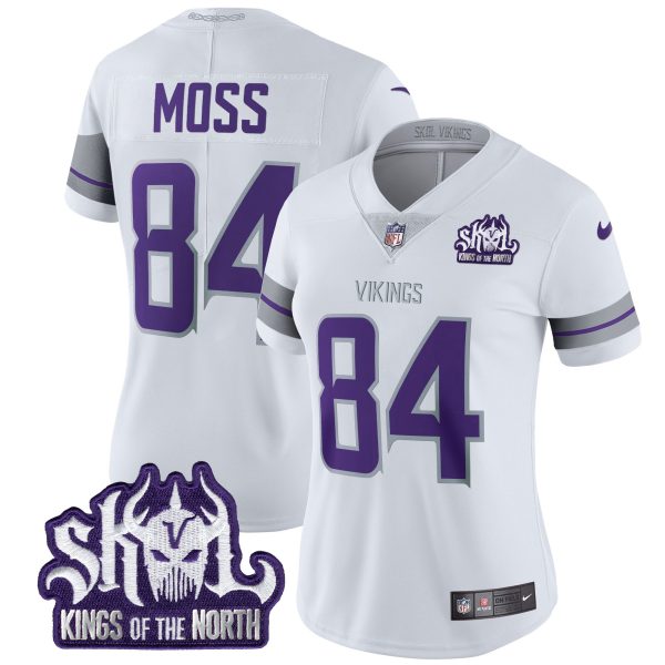 Women's Minnesota Vikings 2024 Winter Warrior Skol Patch Vapor Limited Jersey - All Stitched - Image 18