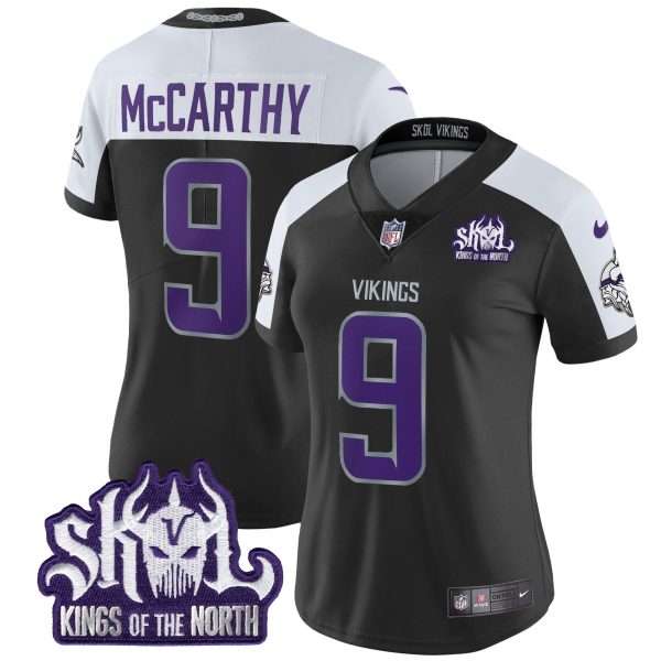 Women's Minnesota Vikings 2024 Winter Warrior Skol Patch Vapor Limited Jersey - All Stitched - Image 20
