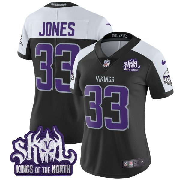 Women's Minnesota Vikings 2024 Winter Warrior Skol Patch Vapor Limited Jersey - All Stitched - Image 23