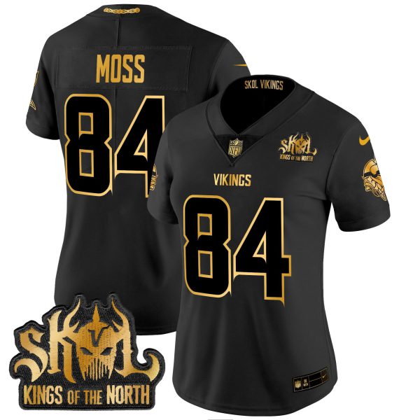 Women's Minnesota Vikings 2024 Winter Warrior Skol Patch Gold Vapor Limited Jersey - All Stitched - Image 27