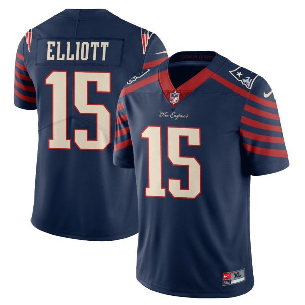Men's New England Patriots 2023 City Edition Jersey - All Stitched - Image 2