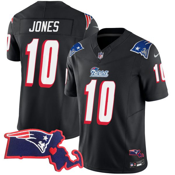 Men's Patriots 1996 Throwback State Patch Vapor Jersey - All Stitched - Image 31