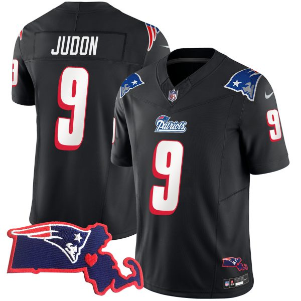 Men's Patriots 1996 Throwback State Patch Vapor Jersey - All Stitched - Image 32