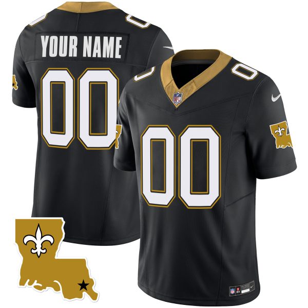 Saints 1987 Legacy Vapor Custom Jersey - All Stitched - Image 3
